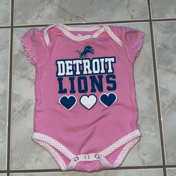 NFL Other - EUC! Detroit Lions Onsie- Size 3-6 months
